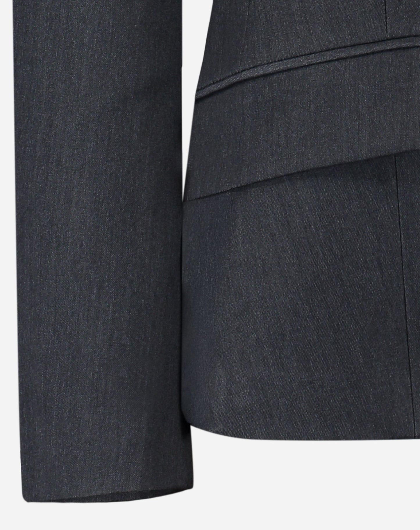 BLAZER SLIM ABOTOAMENTO DUPLO ALFAIATARIA - CINZA